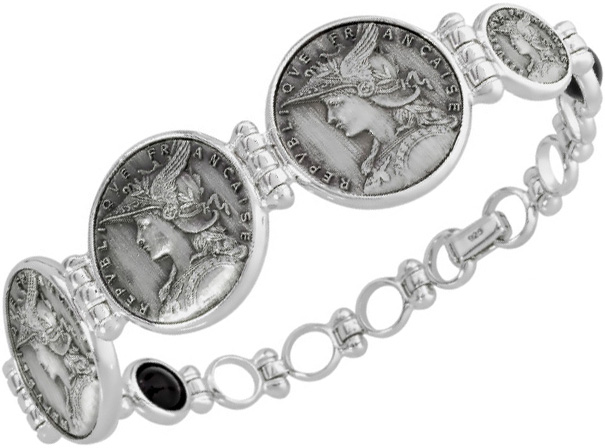 

Браслет из серебра с ониксом р. 19 Style Avenue COINB249-2/L, COINB249-2/L