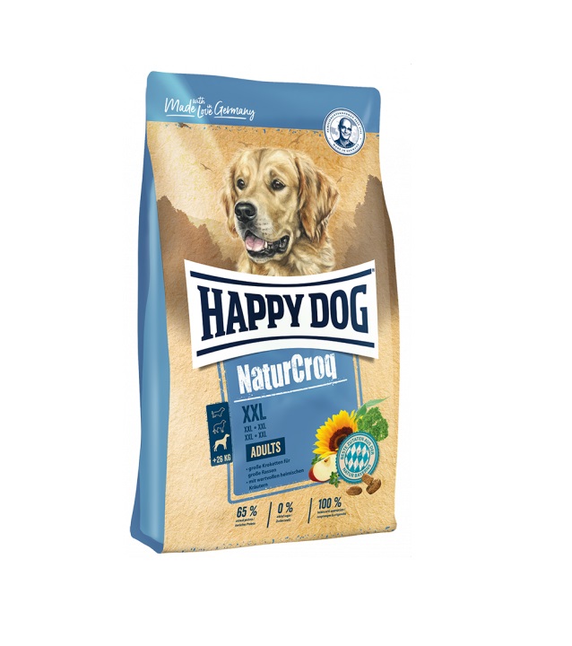 фото Сухой корм для собак happy dog naturecroq xxl, для крупных и гигантских пород, птица, 15кг