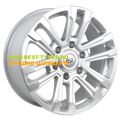 

Колесный диск Tech-line RST R107 (S) 7.5xR17 ET38 6*139.7 D67.1, Серебристый