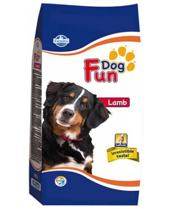 фото Сухой корм для собак farmina fun dog adult, ягненок, 10кг