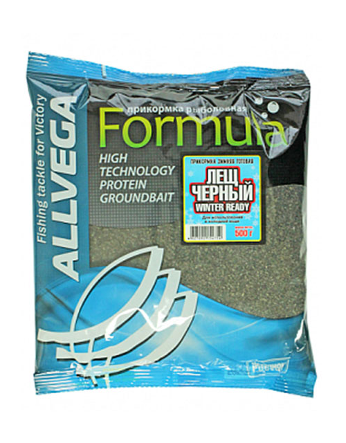 

Allvega Прикормка готовая ALLVEGA FORMULA WINTER READY 0.5кг (Мотыль), Коричневый