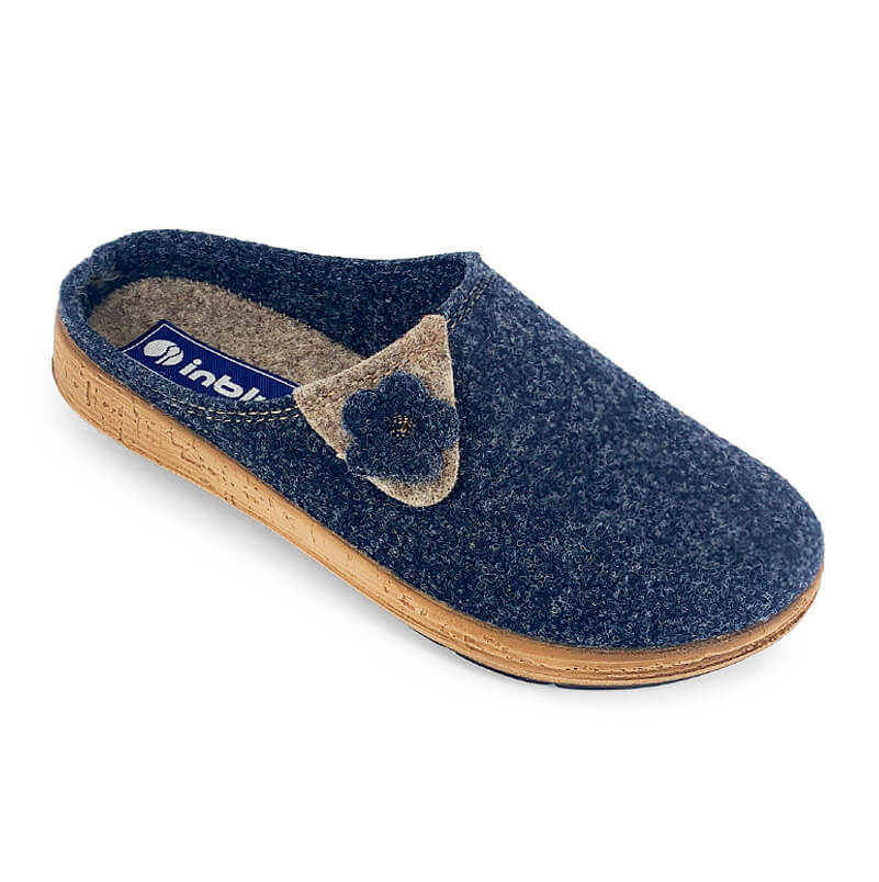 

Тапочки женские Inblu AD05FE01 синие 36 RU, Синий, AD05FE01