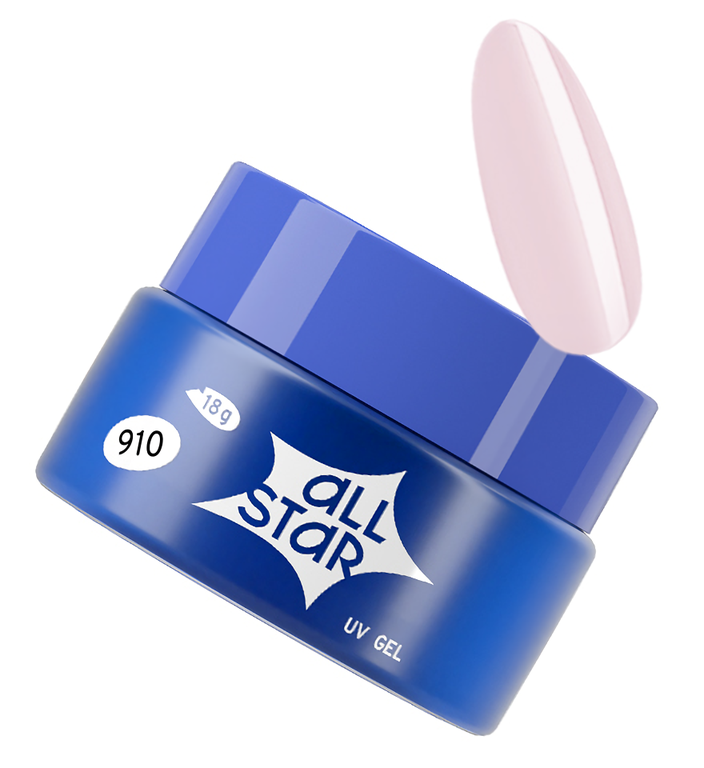 Гель для моделирования ногтей ALL STAR Ice Cream Молочно-розовый 18 г