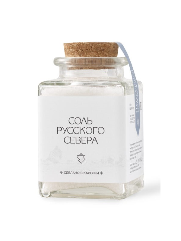 Соль морская Соль русского Севера Fleur de Sel de la Mer Blanche 50 г