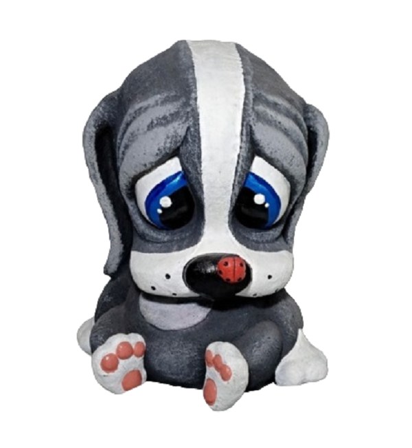 

Садовая фигура Песик 21 х 17 х 24 см, Коричневый