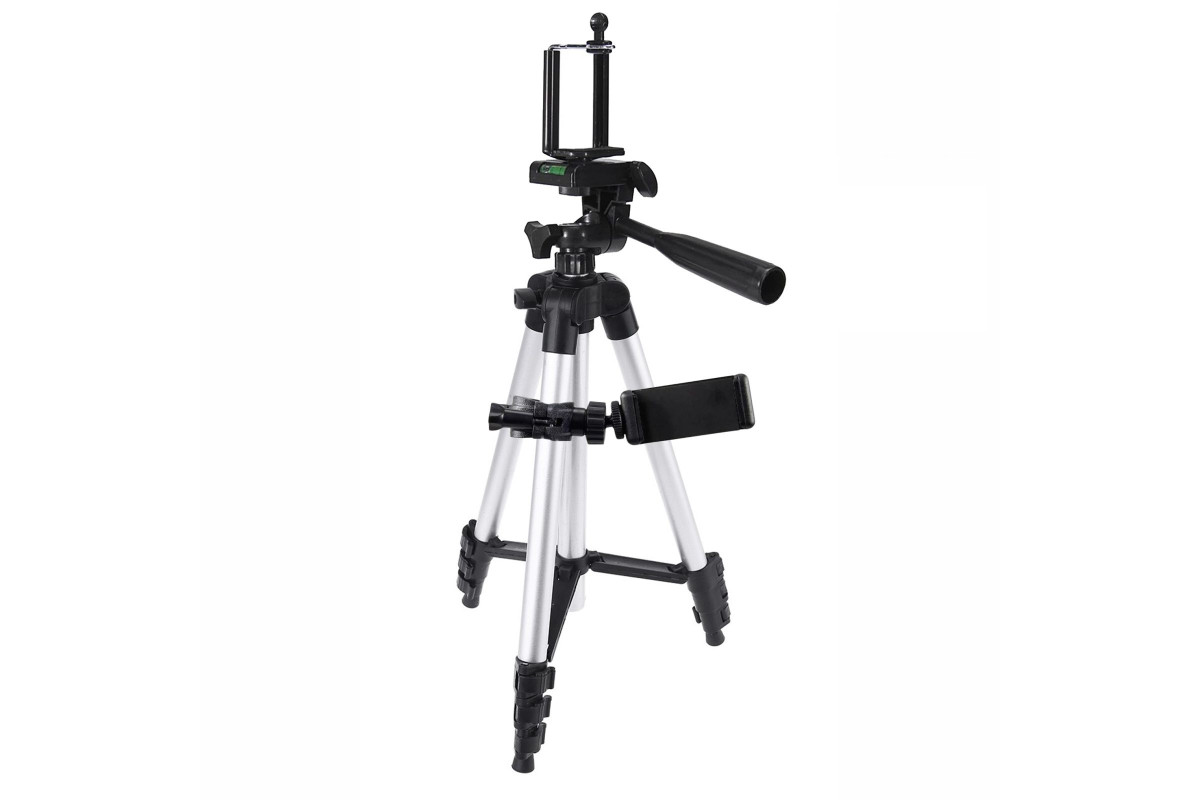 

Штатив Mobicent Tripod 3110-2DT, Серебристый, Tripod 3110-2DT