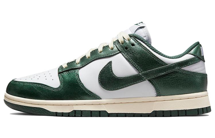 

Кеды унисекс Nike Dunk Low Vintage Green зеленые 40 EU, Зеленый, Dunk Low Vintage Green