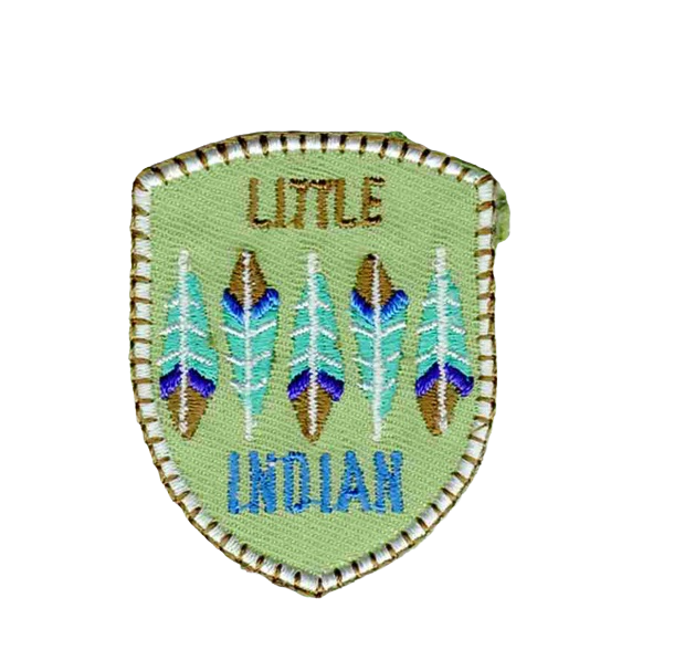 фото Термоаппликация нкм 33304/1sb little indian button grn