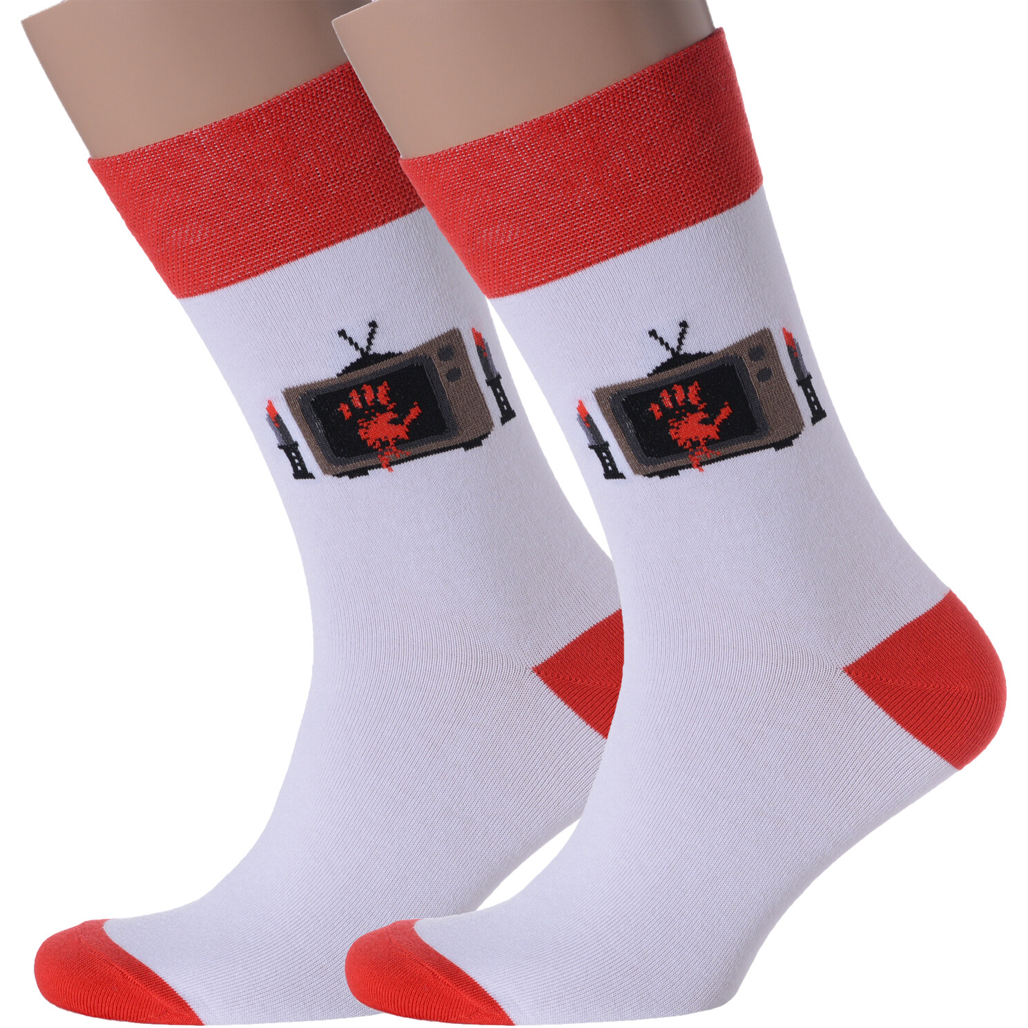 

Комплект носков мужских NOSMAG 2-nm-211Э белых 25, Белый, 2-nm-211Э