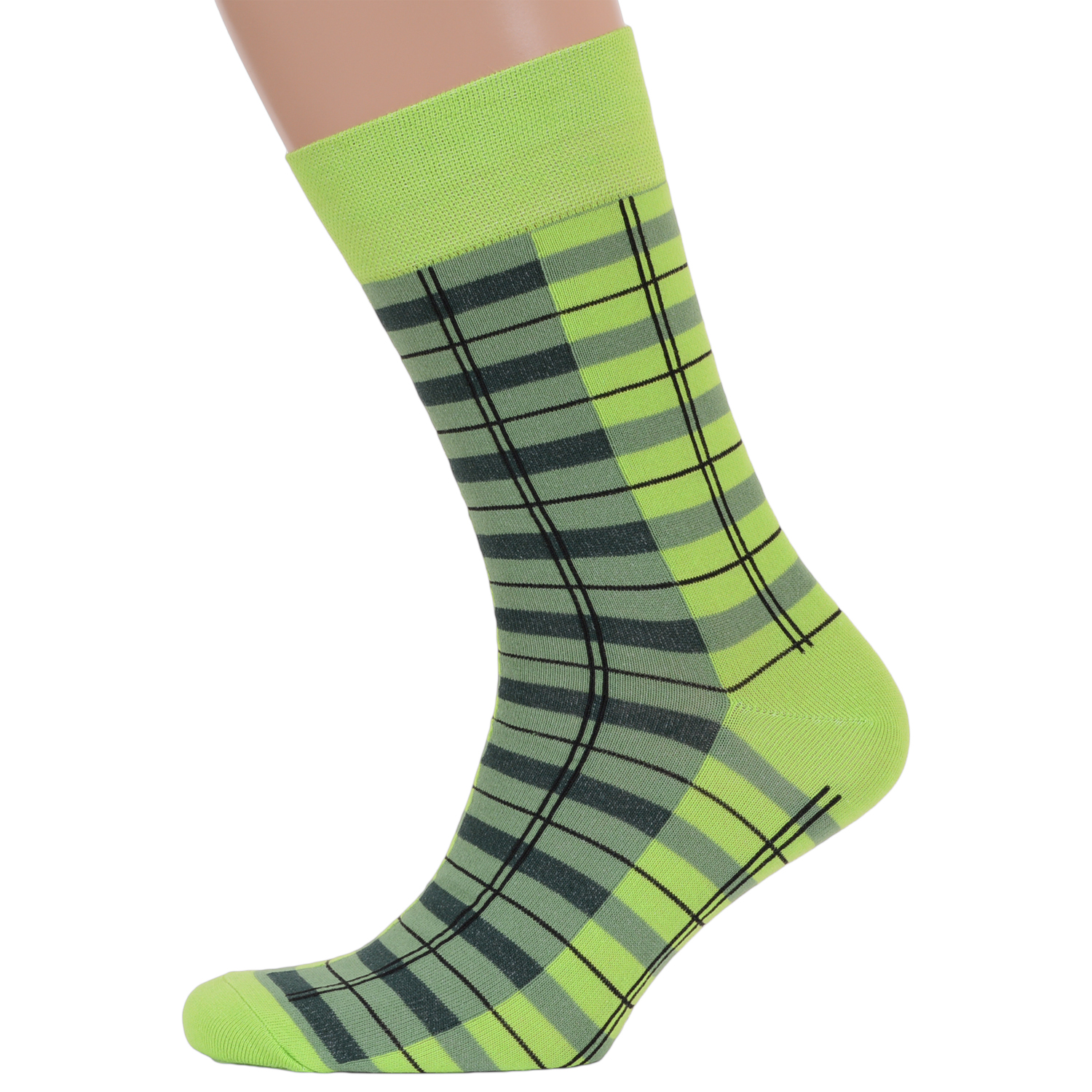 

Носки MoscowSocksClub nm-469 зеленые 25 (38-40), nm-469