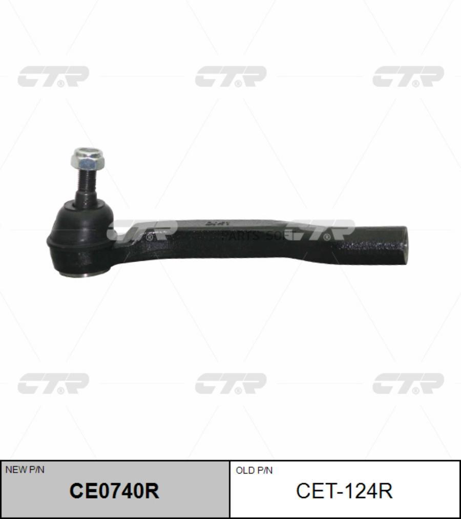 

CTR CET-124R Нак.рул.тяги прав. TOYOTA Previa,Estima