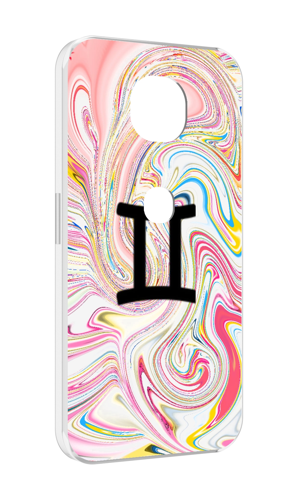 

Чехол MyPads знак зодиака близнецы 2 для Motorola Moto G5S (XT1799-2), Прозрачный, Tocco