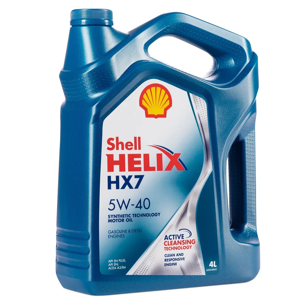 Моторное масло Shell Helix HX7 550051497 5W40 4л
