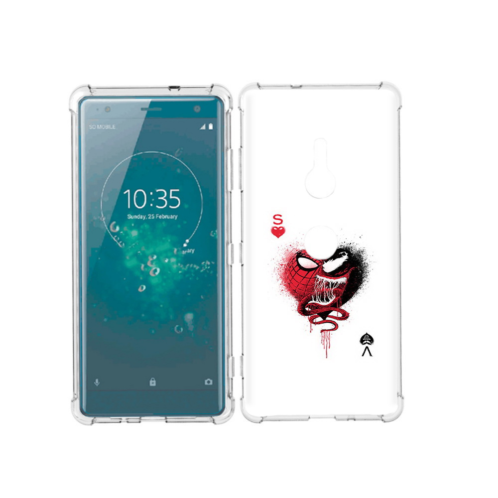 

Чехол MyPads Tocco для Sony Xperia XZ3 Веном, Прозрачный, Tocco
