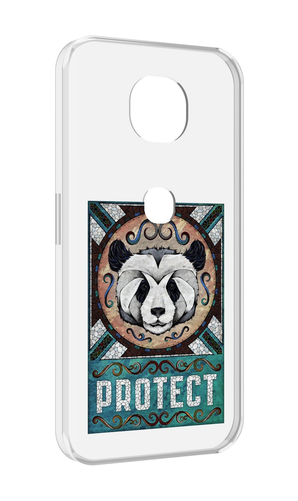 

Чехол MyPads защита панды для Motorola Moto G5S (XT1799-2), Прозрачный, Tocco