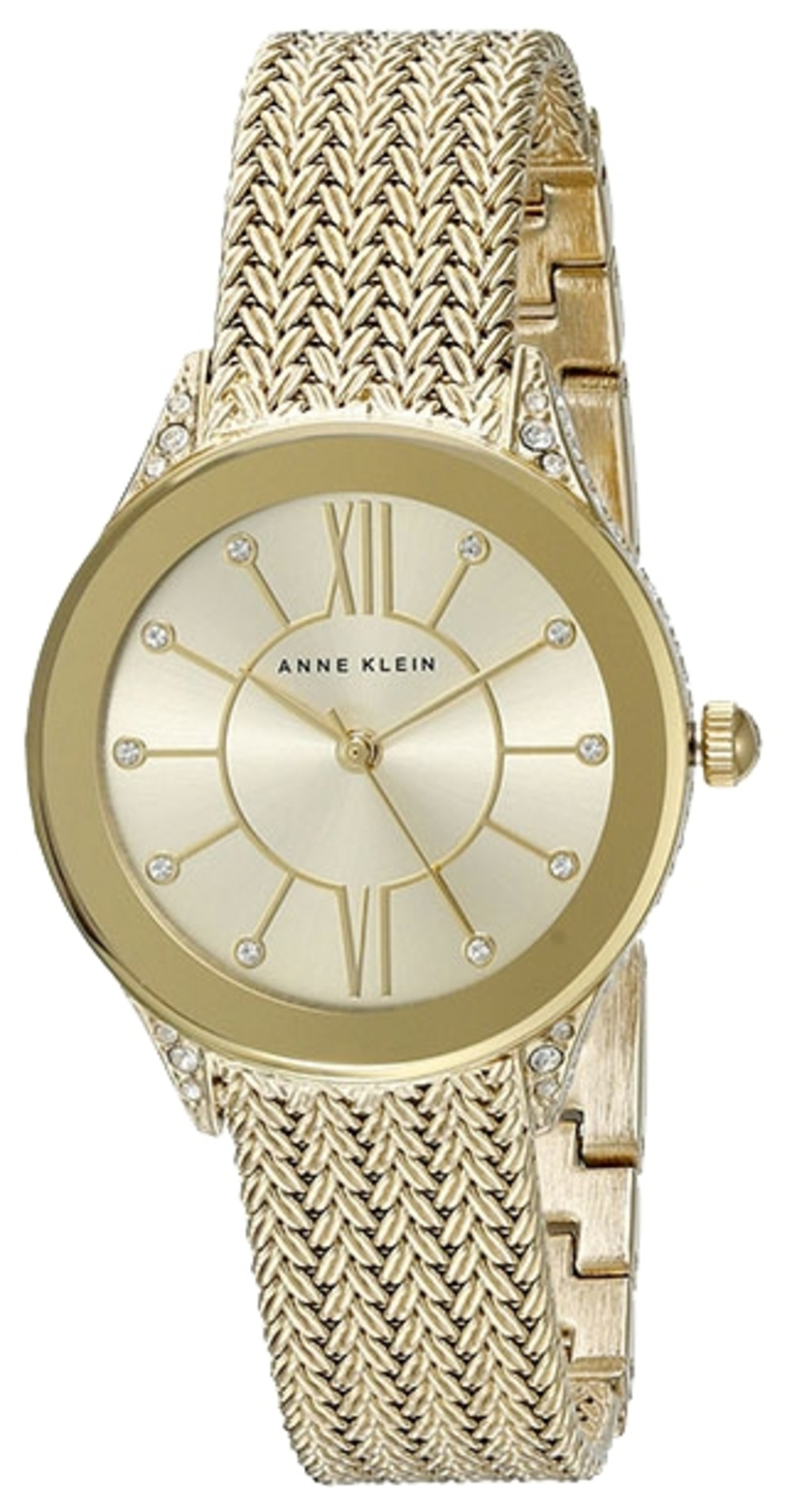 Наручные часы женские Anne Klein AK/2208CHGB золотистые