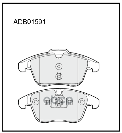 

Тормозные колодки ALLIED NIPPON ADB01591