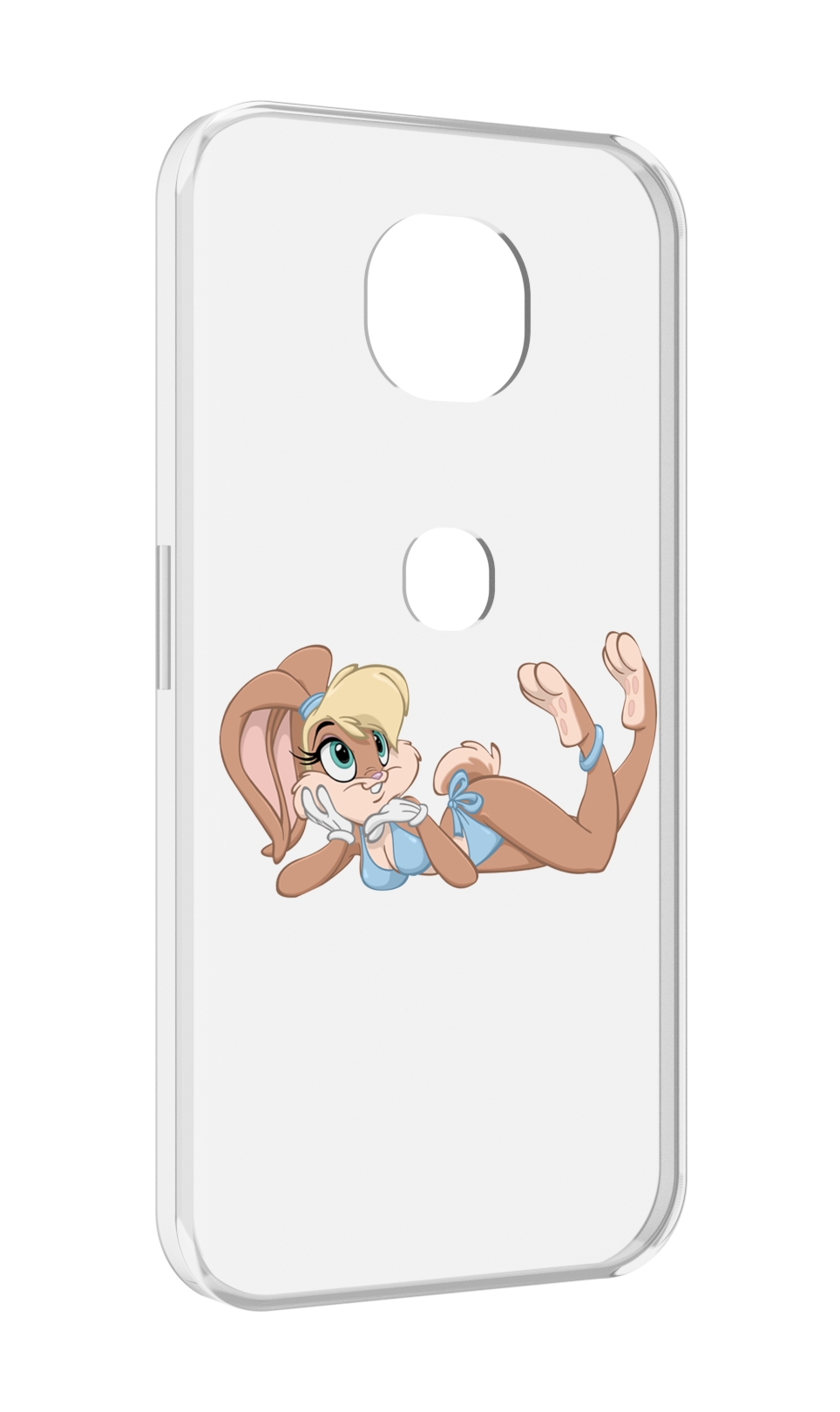 Чехол MyPads зайка-в-купальнике для Motorola Moto G5S (XT1799-2)