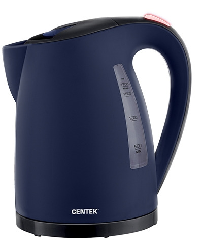 

Чайник Centek CT-0026 blue 1.7л, 2200Вт, LED, матовый корпус, защита от включения без воды, CT-0026