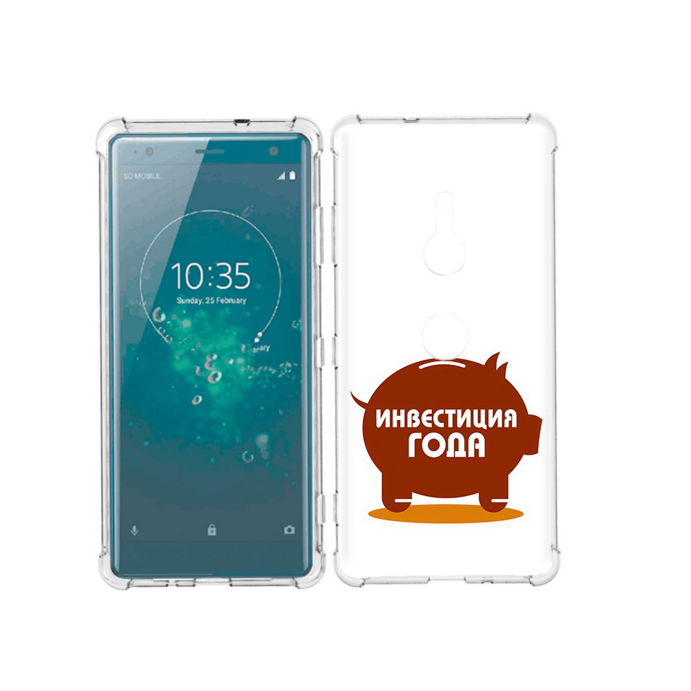 

Чехол MyPads Tocco для Sony Xperia XZ3 инвестиция, Прозрачный, Tocco