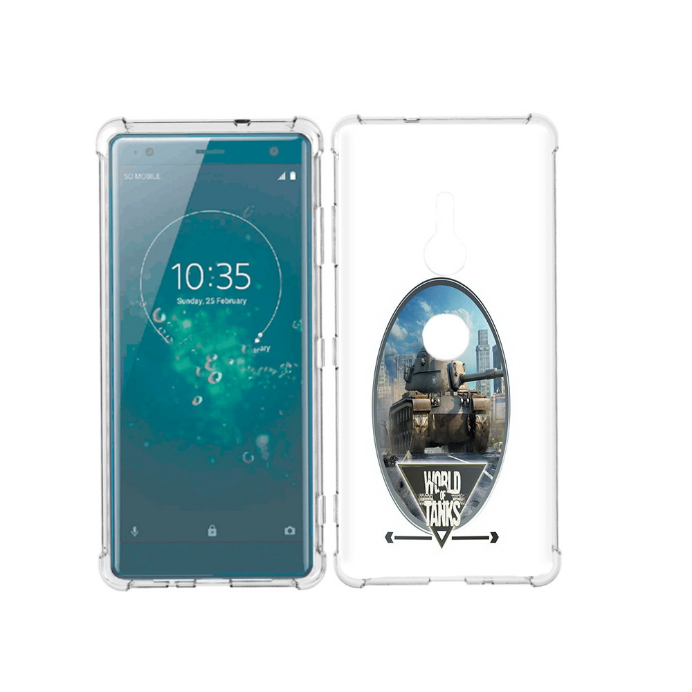 

Чехол MyPads Tocco для Sony Xperia XZ3 игра с танками, Прозрачный, Tocco