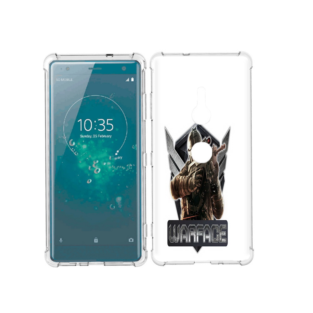 

Чехол MyPads Tocco для Sony Xperia XZ3 игра про войну, Прозрачный, Tocco