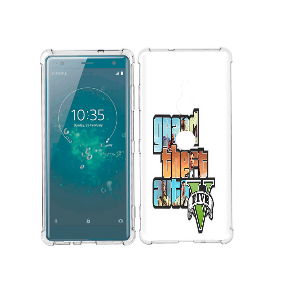 

Чехол MyPads Tocco для Sony Xperia XZ3 игра гта, Прозрачный, Tocco