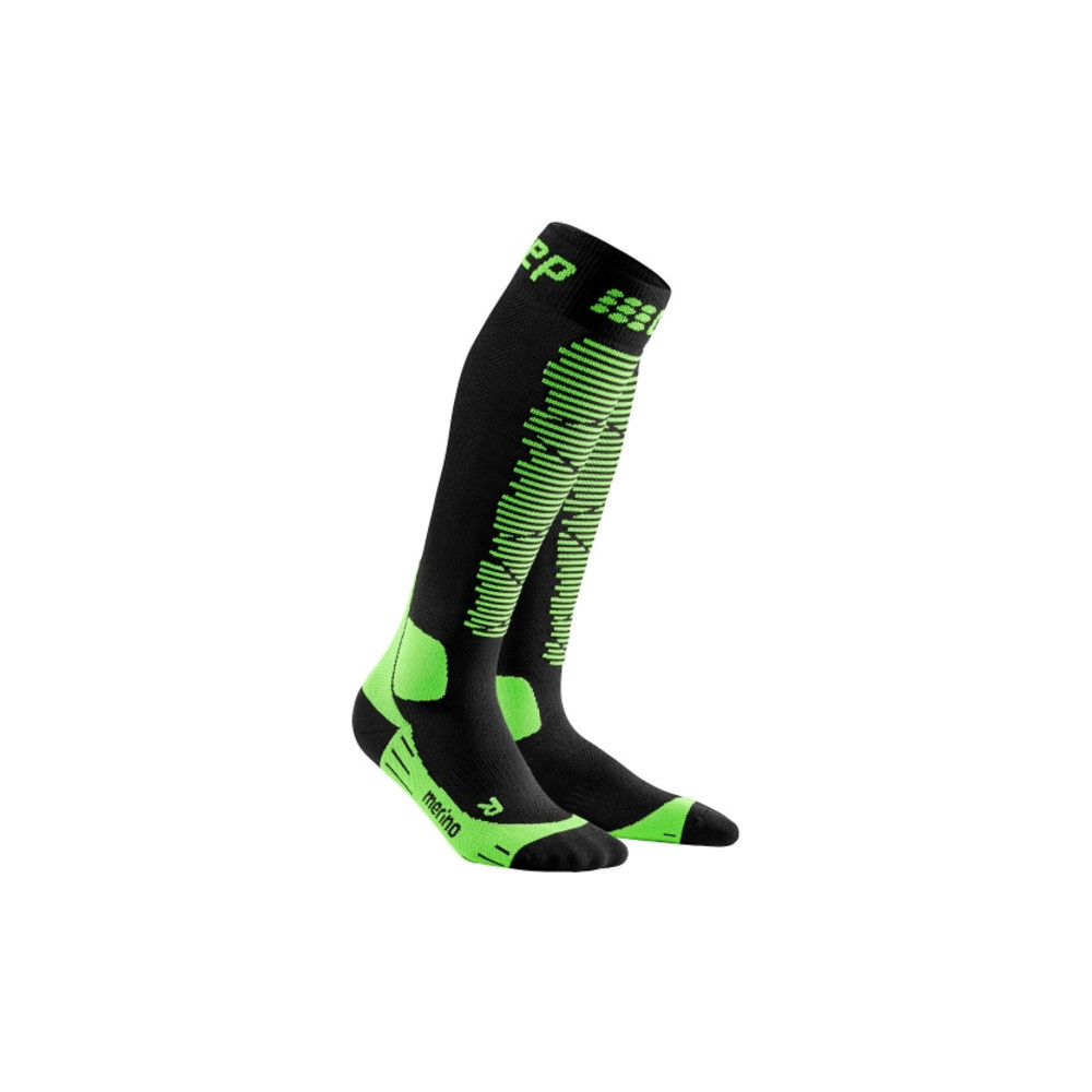 фото Компрессионные гольфы для горнолыжного спорта cep compression knee socks c24w-5g