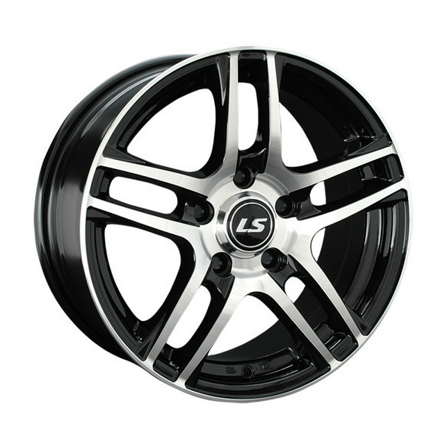 

Колесный диск LS 285 (BKF) 6.5xR15 ET45 5*112 D57.1, Черный;серебристый