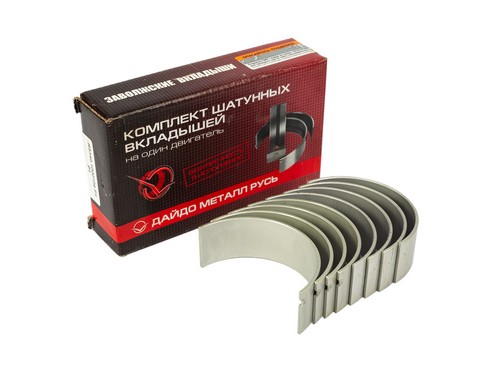 

ДАЙДО МЕТАЛЛ РУСЬ Вкладыши ГАЗон Next дв.534 шат (0,1) (к-т)