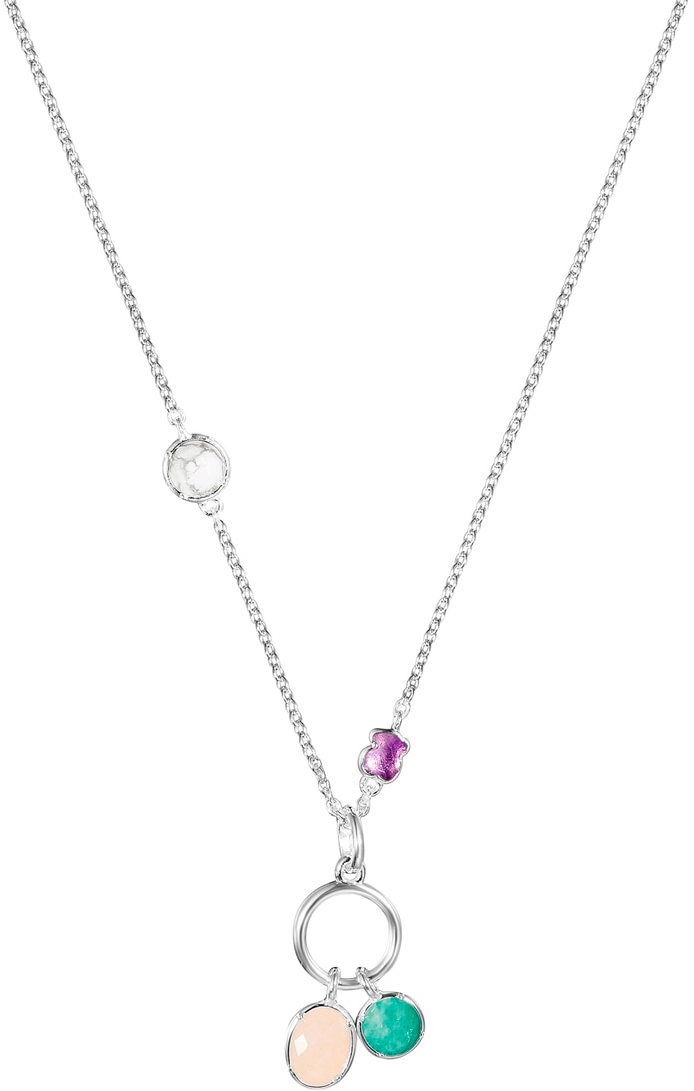 

Колье из серебра с аметистом 40-45 см Tous 011212500., 011212500.