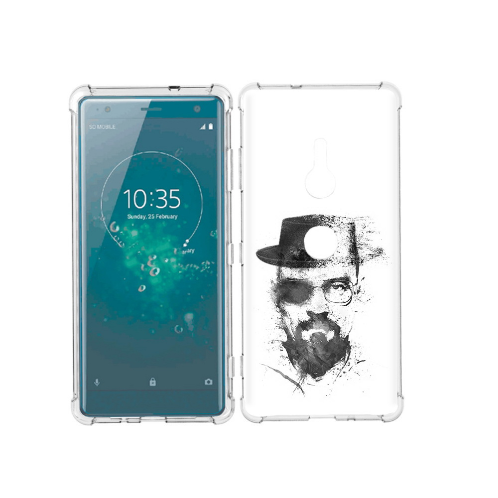 

Чехол MyPads Tocco для Sony Xperia XZ3 загадочный человек, Прозрачный, Tocco