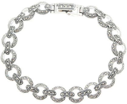 

Браслет из серебра с марказитом р. 19 Марказит BR469-mr, BR469-mr