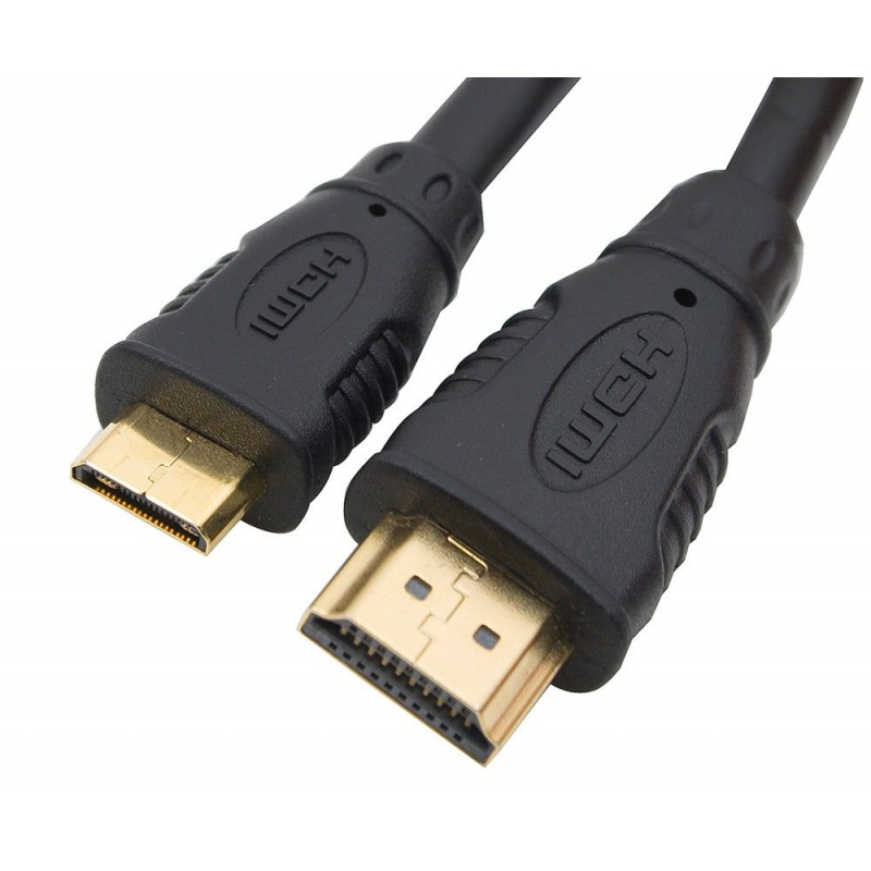 

Кабель межблочный mini HDMI-HDMI 1,0м Pro Cable-AV 3-87310, Черный, mini HDMI-HDM 1,0m