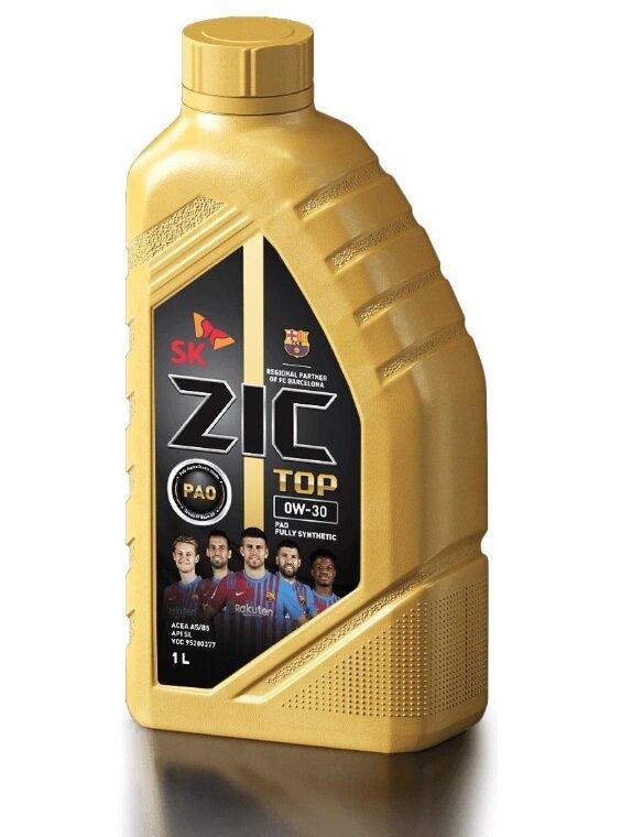 

ZIC Моторное масло 0W30 синт. TOP SL/CF A5/B5 (1л) (ZIC)