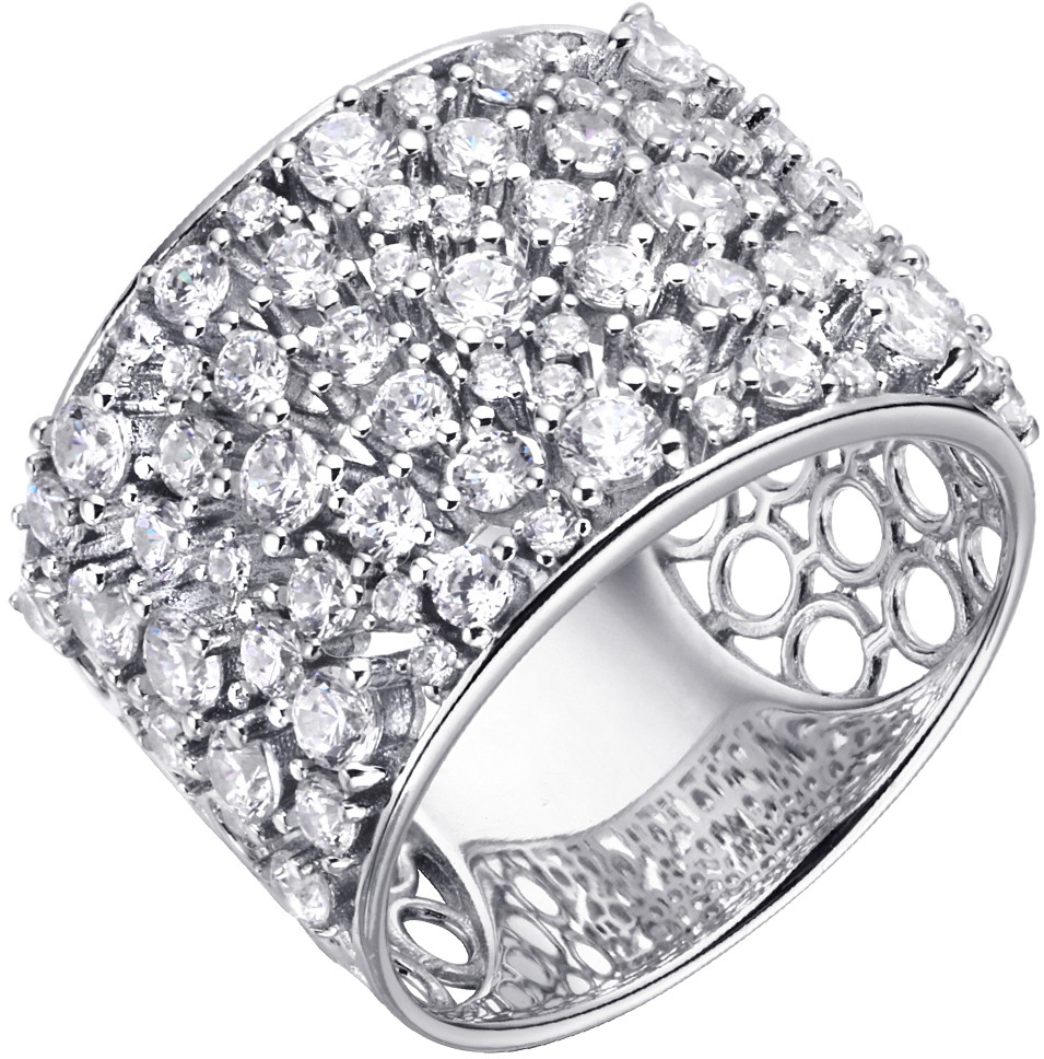 

Кольцо из серебра с фианитом р. 20 Fresh Jewelry CZ-R02719-X-W-X-X-W, CZ-R02719-X-W-X-X-W