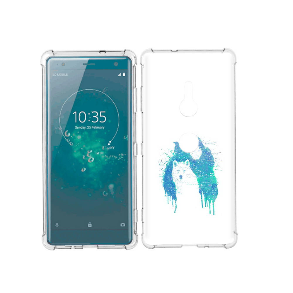 

Чехол MyPads Tocco для Sony Xperia XZ3 джон сноу, Прозрачный, Tocco