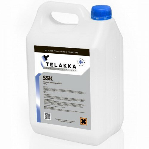 Профессиональная смывка старой краски  Telakka SSK 5кг смывка гель главный технолог для удаления старых лакокрасочных покрытий 0 6 кг