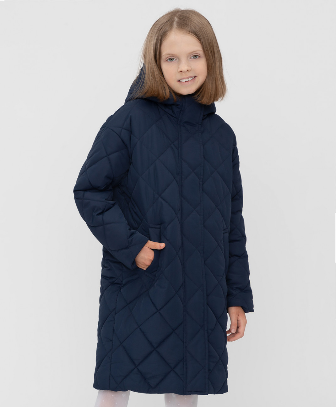 

Пальто детское Button Blue 222BBGS45011000 цв. синий р. 158, 222BBGS45011000