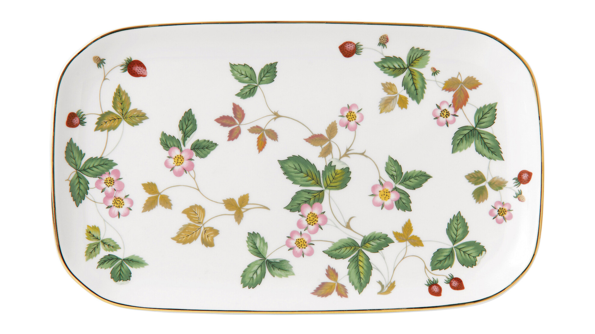 

Блюдо прямоугольное Wedgwood Земляника 25 см, фарфор