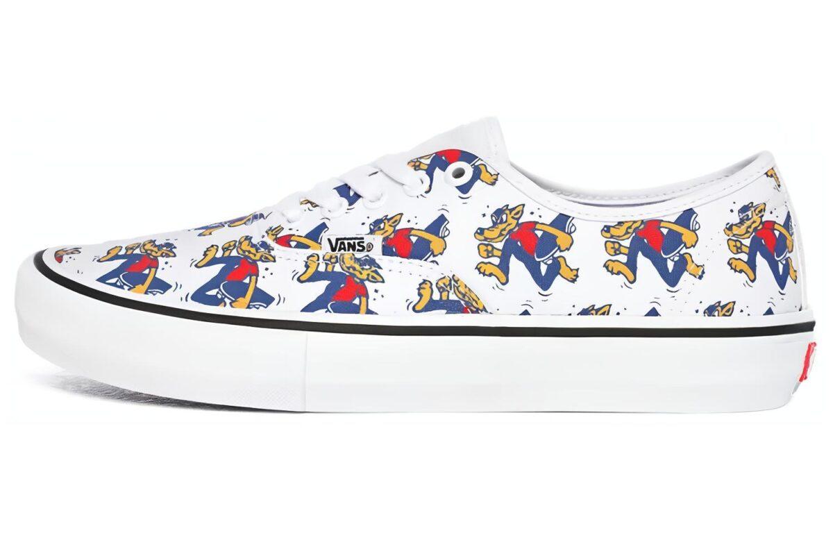 

Кеды унисекс Vans Authentic Skate Wolf Pr белые 40.5 EU, Белый, Authentic Skate Wolf Pr