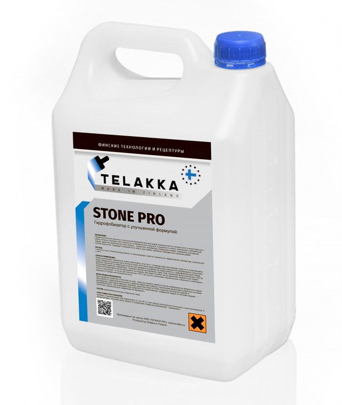 фото Пропитка для камня telakka gidrofob stone pro 5л