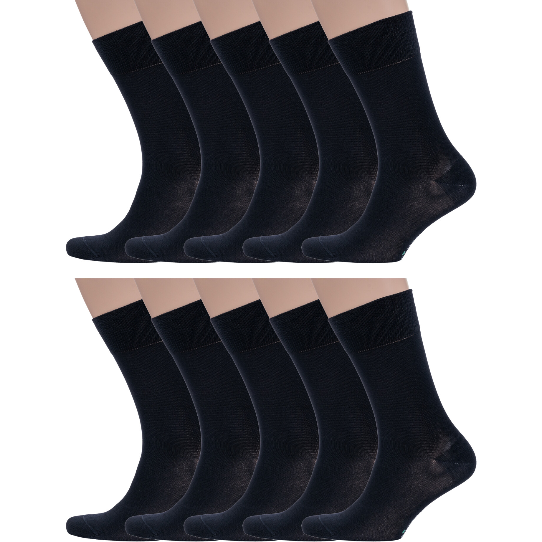 

Комплект носков мужских Grinston socks 10-15D3 черных 31, 10 пар, Черный, 10-15D3