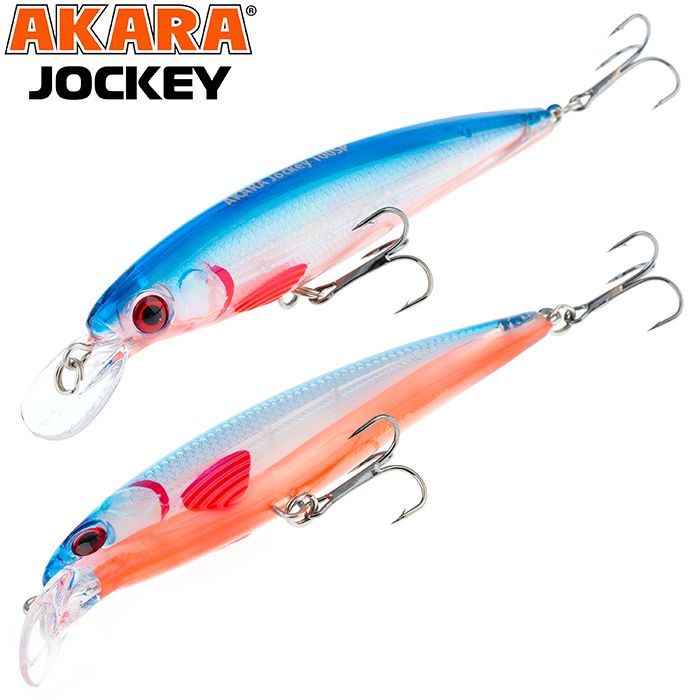 

Воблер Akara Jockey 100SP 14 гр 1/2 oz 3,9 in A55, Разноцветный, Jockey