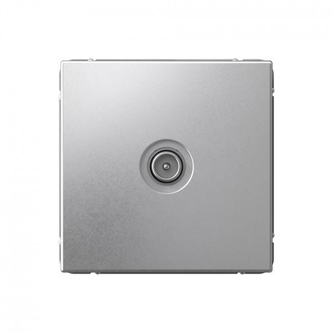 

Розетка телевизионная TV оконечная 1DB IP20 механизм Systeme Electric GAL000391, Серебристый