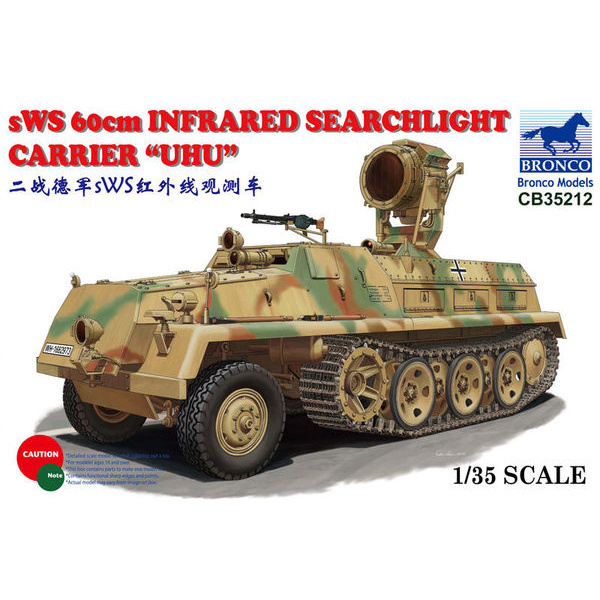 

Сборная модель Bronco 1/35 sWS 60cm "UHU" CB35212