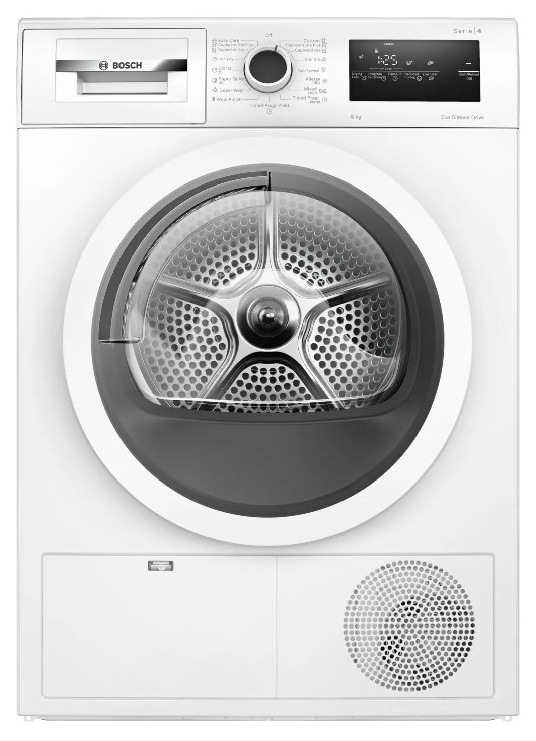 Сушильная машина Bosch WTN86201ME белый