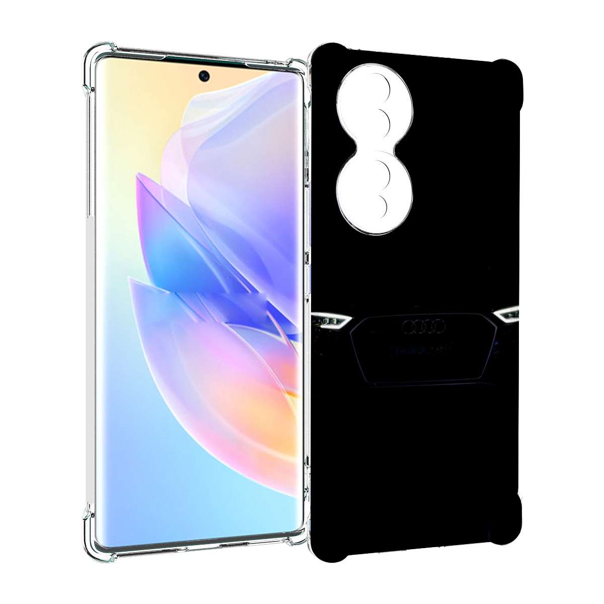 

Чехол MyPads audi 3 мужской для Honor 70, Прозрачный, Tocco