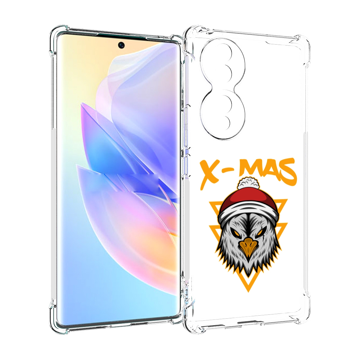 

Чехол MyPads Xmax для Honor 70, Прозрачный, Tocco