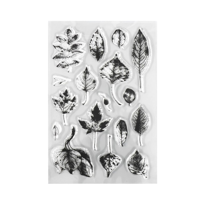 

Штамп для творчества силикон "Гербарий" 16х11 см